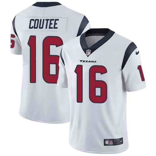 Nike Men & Women & Youth Texans 16 Keke Coutee White NFL Vapor Untouchable Limited Jersey,We sell and wholesale Nike Men & Women & Youth Texans 16 Keke Coutee White NFL Vapor Untouchable Limited Jersey on line form chian!